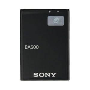 GENUINE OFFICIAL ORIGINAL BA600 BA 600 SONY XPERIA BATTERY FOR XPERIA U (ST25 / ST25i) (BLACK OR GRE