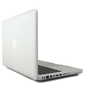 Topideal Matte Frosted Silky-Smooth Satins-Touch Hard Shell Case Cover for 13-inch MacBoo (Clear)