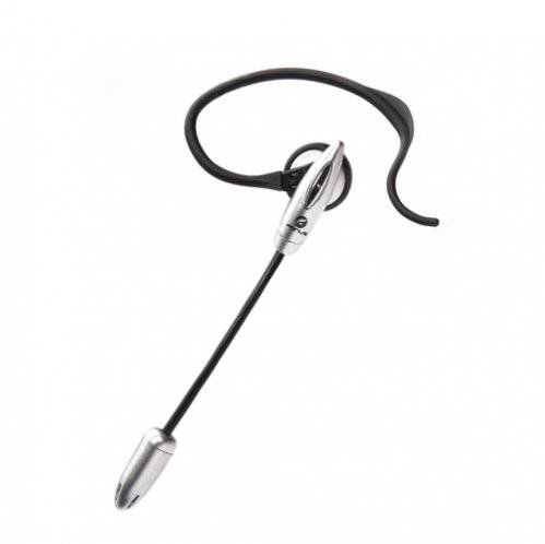 3.5mm Over-The-Ear WIRED Hands-free Boom Headset MONO Headphone Single Earphone with Microphone for