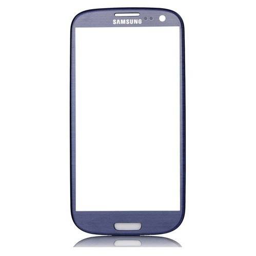 Original Samsung Galaxy S3 SIII Pebble Blue Front Glass Replacement - D&R electronix