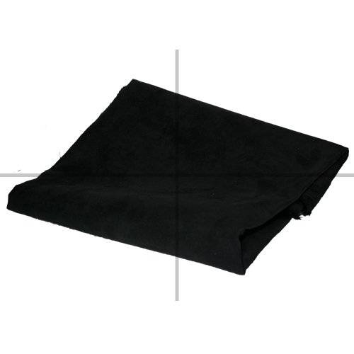 Poker Cloth, Black 2m
