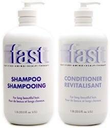 NISIM F.A.S.T. FAST Shampoo for Fast Hair Growth Shampoo & Conditioner 33 oz each