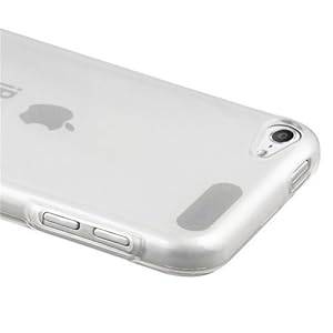 Invero TPU Gel Back Case Cover for Apple Ipod Touch 5 (5th Generation) Includes Screen Protector Mic