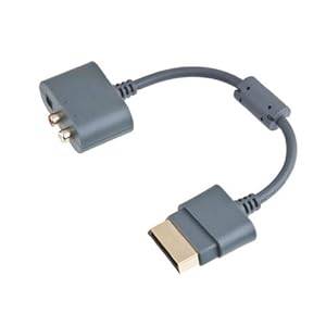 YKS Optical Audio HDMI AV RCA R/L Cable Adapter For Microsoft XBOX 360 Slim