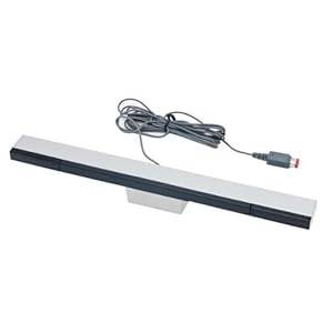 Assecure replacement silver wired infrared LED sensor bar for Nintendo Wii & Wii U, i