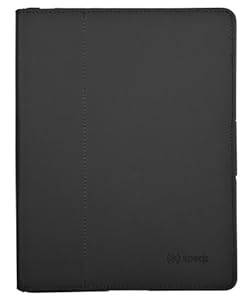 Speck FitFolio Tablet Case Cover with Built-In Stand and Closing Tab for iPad 2/3/4 with Retina Display - Black