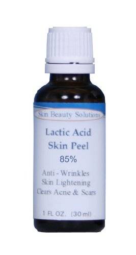 (1 oz / 30 ml) LACTIC Acid 85% Skin Chemical Peel- Alpha Hydroxy (AHA) For Acne, Skin Brightening, W