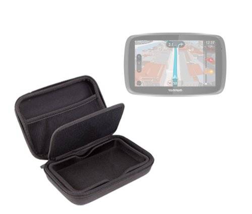 DURAGADGET Executive Black EVA Satnav Hard Case For TomTom GO 5000