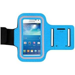 Blue Sports Armbands Running Bike Cycling Gym Jogging Ridding Arm Band Case Cover for Samsung G