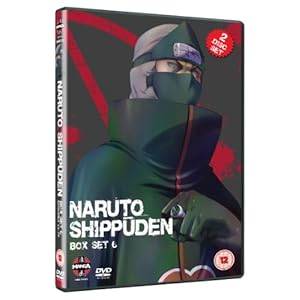 Naruto Shippuden Box Set 6 (2 Discs): (2011 - Manga Release) (DVD) Brand New (Sealed)