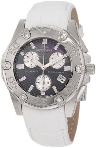 Rotary Women's ALS90033/C/38 Aquaspeed Sports Chronograph Strap Swiss-Made Watch