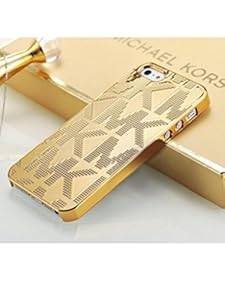 GOLD ELECTROPLATE CASE FOR IPHONE 5 5S
