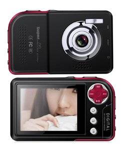 DIGITAL CAMERA WITH MP3/MP4/FM RADIO/MULTIMEDIA PLAYER/WEBCAM/EBOOK READER