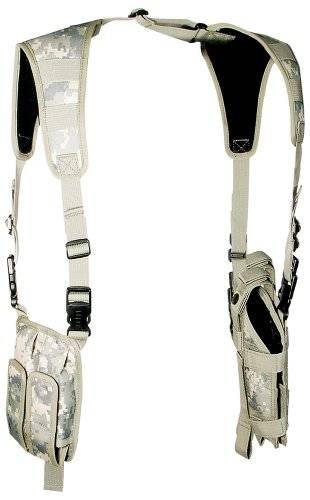 UTG Deluxe Vertical Shoulder Holster, Army Digital