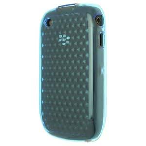 Blue Hydro Gel Cover Case for Blackberry Curve 3G 9300 / 8520 with Screen Protector