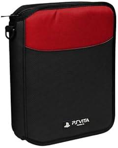 Playstation Vita Officially Licensed 4Gamers Deluxe Travel Case - Red (PlayStation Vi