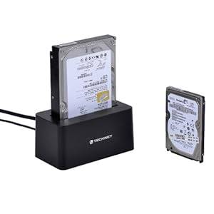 TeckNet USB 3.0 Hard Drives Docking Station With Highly Durable ABS Plastic for 2.5 Inch & 3.5