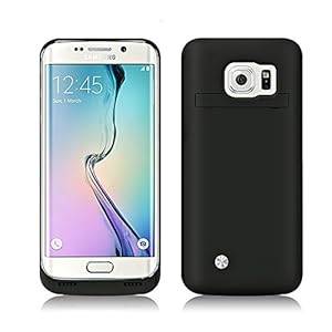 SUNDAREE Samsung Galaxy S6 Edge External Battery Case 4200mAh Ultra Slim Rechargeable Extended
