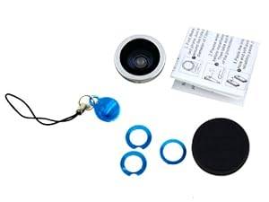 Apexel Magnet Fisheye Macro Lens for iPhone/Samsung - Silver
