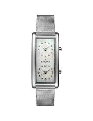 Skagen Women's 20SSSMP Steel Collection Dual Time Zone Stainless Steel Watch