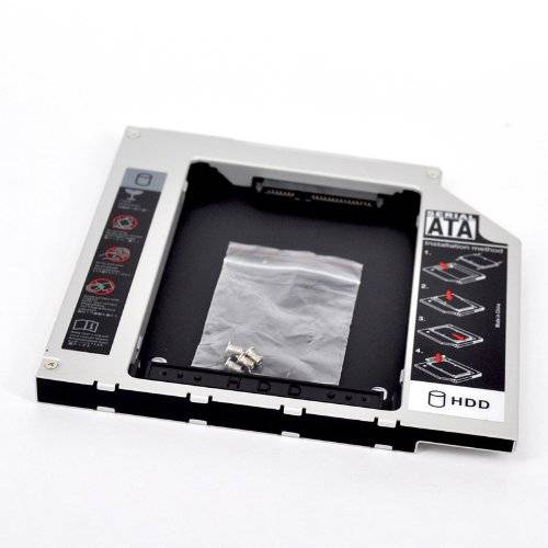 SATA 2nd HDD HD Hard Driver Caddy for 9.5mm Universal CD / DVD-ROM Optical Bay
