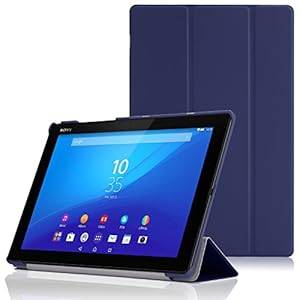 MoKo Sony Xperia Z4 Tablet Ultra Case - Ultra Slim Lightweight Smart-shell Stand Cover C (INDIGO)