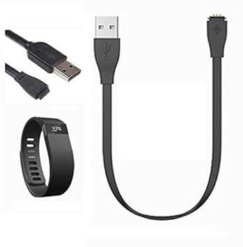 Replacement USB Charging Cable Compatible for Fitbit Charge HR