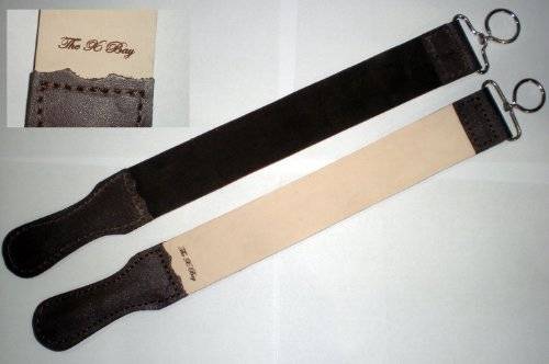 Professional Leather BARBER STROP Straight Razor Sharpener 2" X 20"