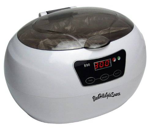 BlackHillsGoldSource Model 890 Professional Ultrasonic Cleaner - 30 Minute Timer - Ultrasonic Jewelr