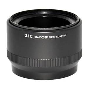 JJC RN-DC58D Replacement Filter Adapter for Canon PowerShot G15