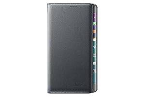Samsung Flip Premium Case Cover for Samsung Galaxy Note Edge - Black
