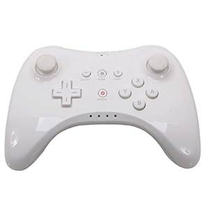 Accmart Wireless Classic Pro Controller Gamepad for Nintendo Wii Wii U White