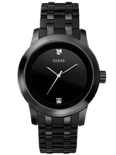GUESS Round Diamond Watch