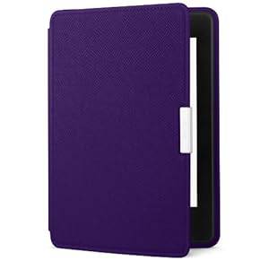 Amazon Kindle Paperwhite Leather Cover, Royal Purple (does not fit Kindle or Kindle Touch)