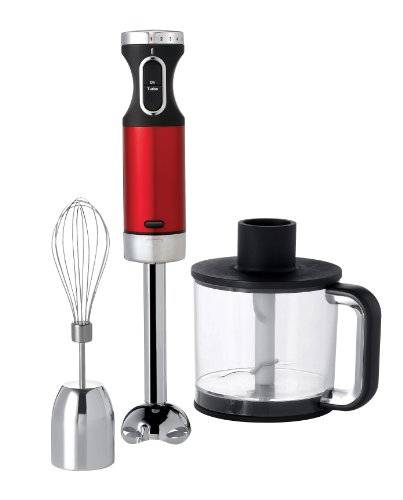 Morphy Richards Accents 48987 Hand Blender Set - Red