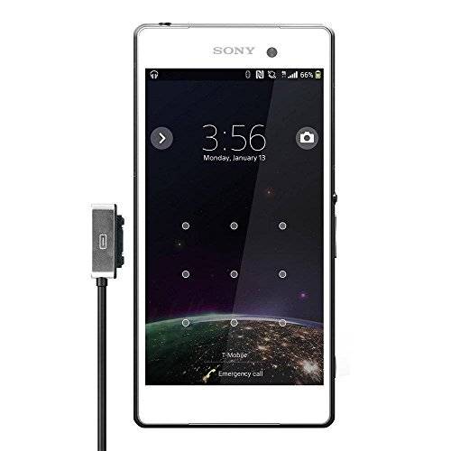 Nikay Aluminum Metal Magnetic USB Charging Charger Cable with LED Indicator for Sony Xperia Z Ultra