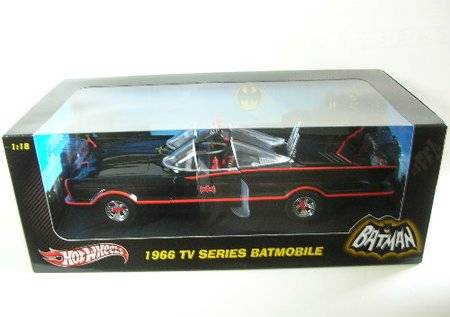 1966 TV Series Batmobile Batman Car 1/18 W1171