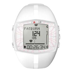 Polar Ft40F Women's Heart Rate Monitor Watch(White)
