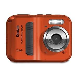Kodak EasyShare Sport C123 12 MP Waterproof Digital Camera Orange/Red or Blue (New Model)