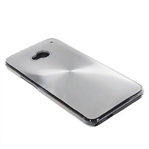 MOONCASE Aluminum Metal Hard Plated Devise Back Case Cover With Screen Protector for HTC One M7