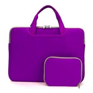 Coodio Universal 11.6 inch Laptop Sleeve Bag Case Pouch Carrying Handbag Briefcase Acce (Violet)