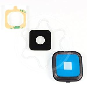 GENUINE Black GLASS Camera Lens & Frame Cover for Samsung Galaxy Note 4 N910 N910F