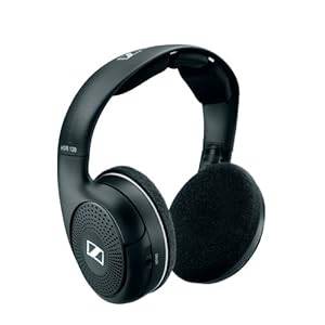 Sennheiser  RS120 Over-Ear 900MHz Wireless RF Headphones with Charging Cradle