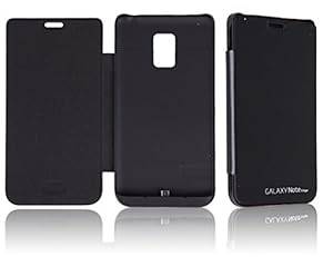 Vanda for Samsung Galaxy Note 4 Edge 5200mAh External Battery Charger Case Portable Charger Backup Power Bank Rechargeable Power Case with Kickstand and Faux Leather Flip Cover (Black)