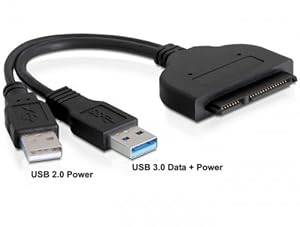 [1-Year Warranty] VicTsing 5Gbps USB 3.0 to SATA 22 Pin Adapter Cable With USB (USB 3.0 to SATA)