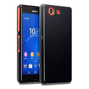 Sony Xperia Z3 Compact Case Terrapin [SLIM FIT] Xperia Z3 Compact Case [Black] Prem (Solid Black)