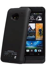 Invero 3000mAh Rechargeable External Protective Battery Case Cover with Stand Feature for HTC O