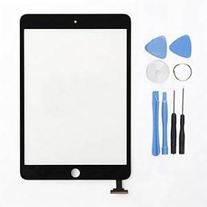 ELENKER Touch Glass Digitizer Screen Replacement for iPad Mini A1432 A1454 A1455 Black