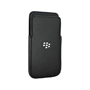 BlackBerry Leather Pocket Case for BlackBerry Z30 - Black