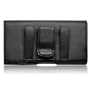 CrazyOnDigital EXECUTIVE Leather Cover for Samsung Galaxy S3 Slll (AT&T, T-Mobile, Sprint, Verizon) (Black)